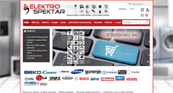 Desktop Screenshot of elektrospektar.rs